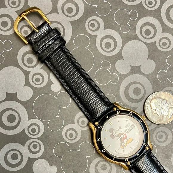 Vintage Disney X Seiko Mickey Mouse Men's / Unisex Watch 7N43-6A99 - Picture 10 of 16
